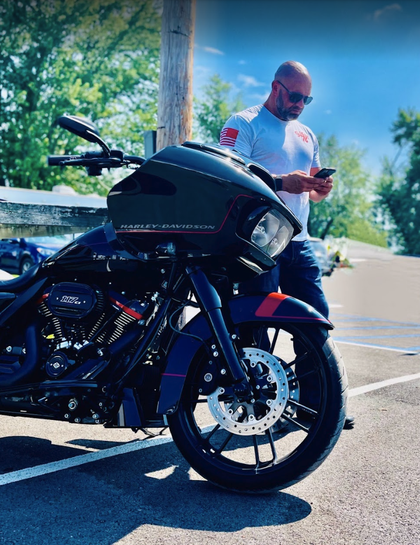 Shawn C. O'Neil — on the Harley